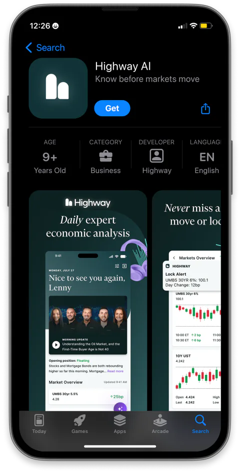 The Highway AI listing on the App Store